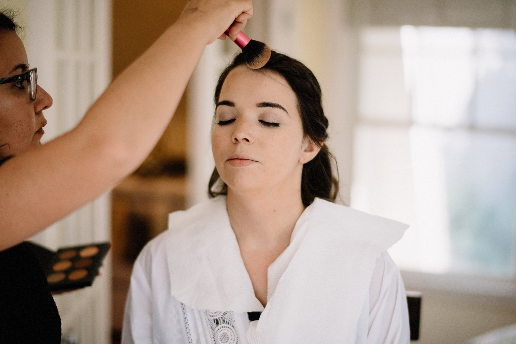 getting ready the state room,