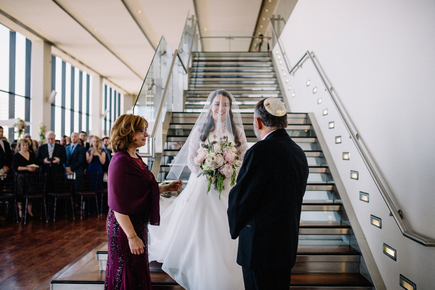 wedding ceremony at the state room,