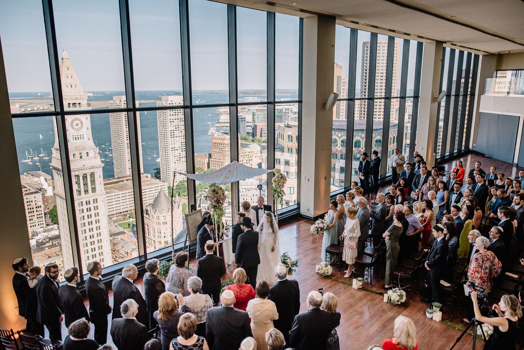 wedding ceremony at the state room,
