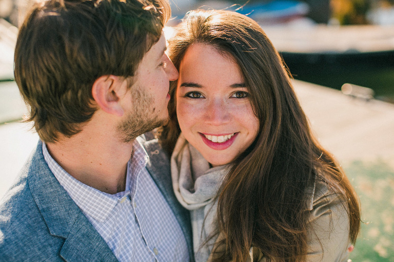 Jamaica Pond Engagement // www.callanphoto.com