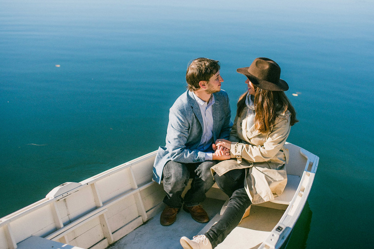 Jamaica Pond Engagement // www.callanphoto.com