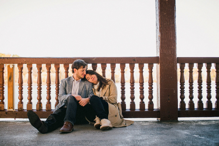 Jamaica Pond Engagement // www.callanphoto.com