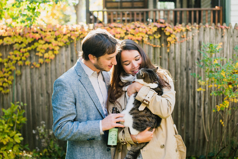 Jamaica Pond Engagement // www.callanphoto.com