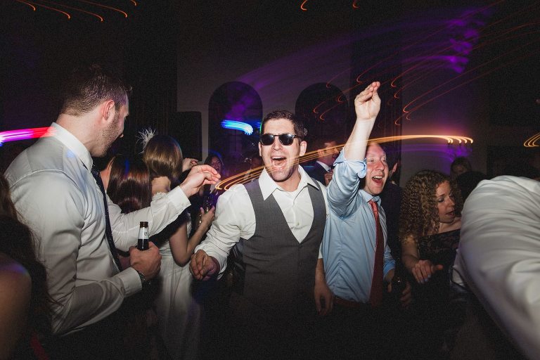 shutter drag reception photo,