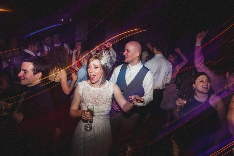 dance photo with light trails,