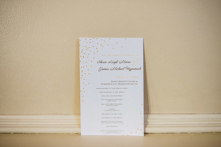 wedding ceremony program,