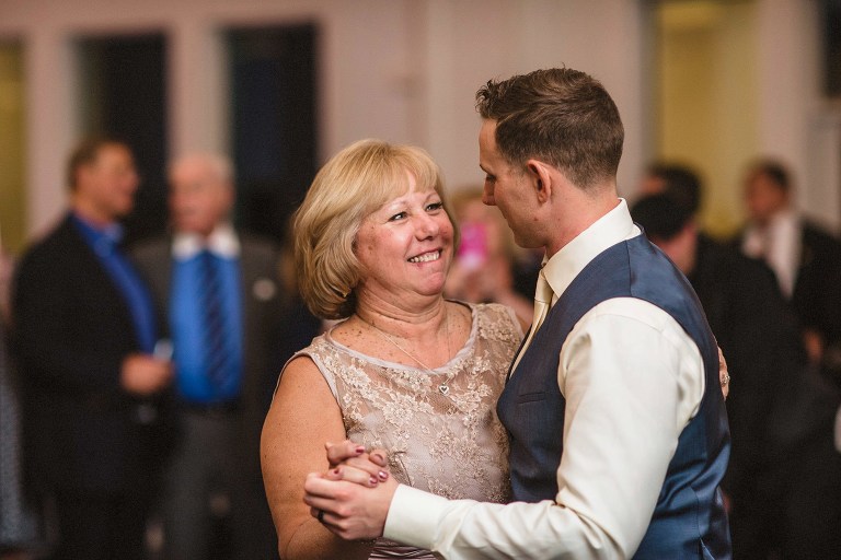 mother son dance at lakeview pavilion,