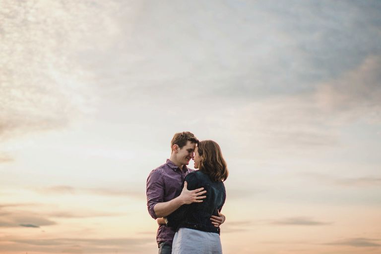 newburyport at sunset,