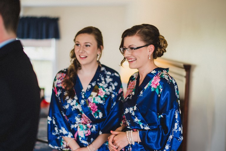 bridesmaids getting ready cape cod,