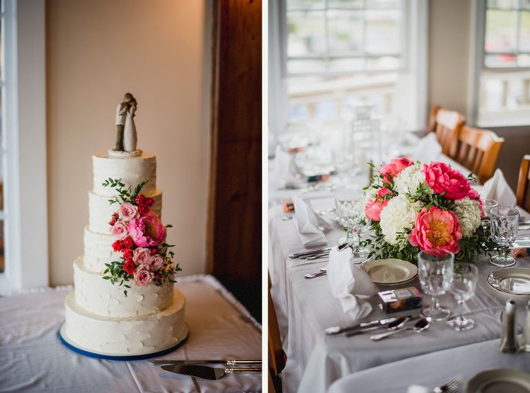 Cake and Islands wedding cake,