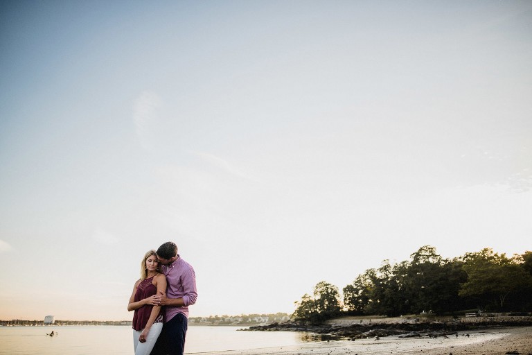 sunset over lynch park,