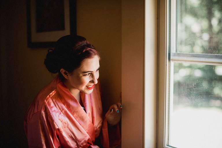 New Hampshire backyard wedding,