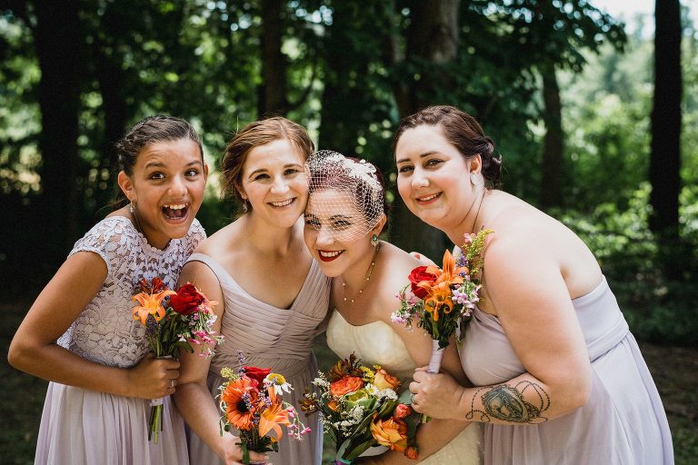 New Hampshire backyard wedding,