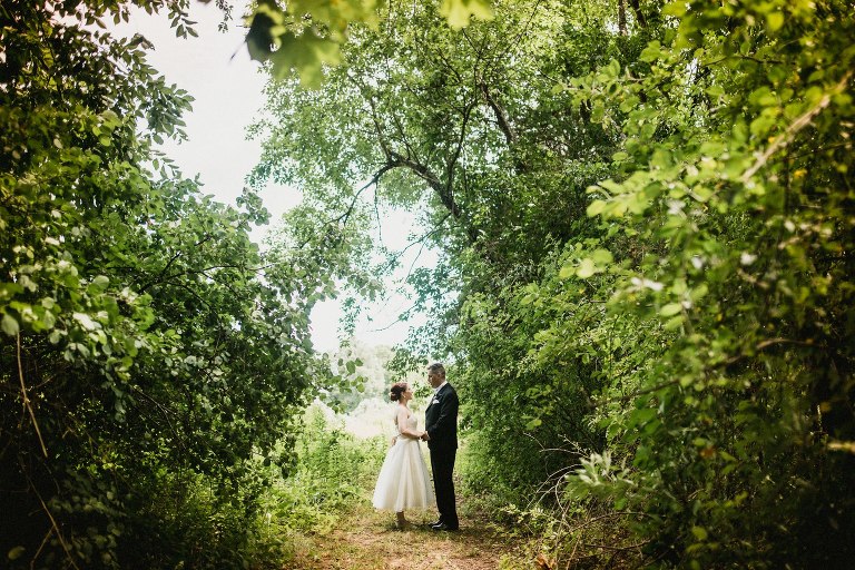 New Hampshire backyard wedding,