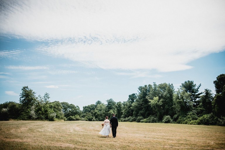New Hampshire backyard wedding,