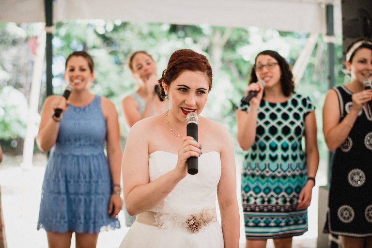 New Hampshire backyard wedding,